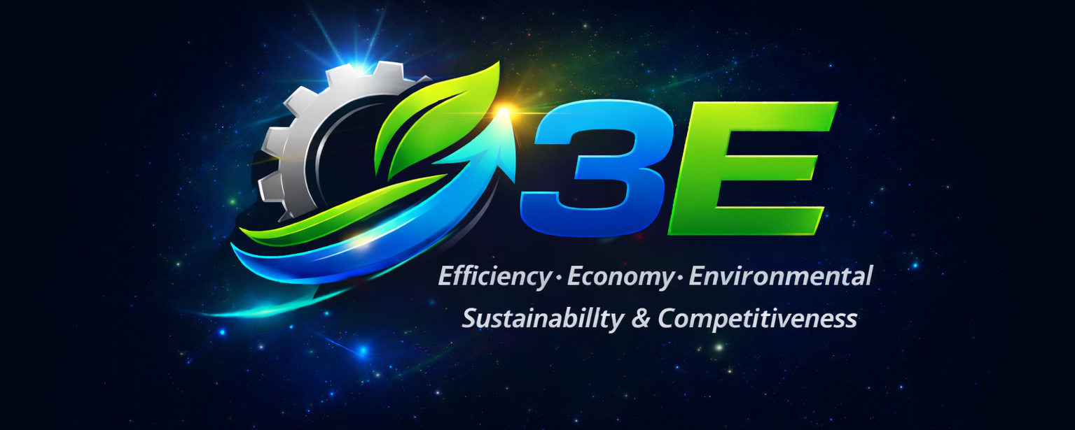 Efficiency, Economy (Cost Reduction), Environmental Sustainability & Competitiveness